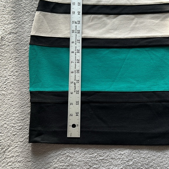 Express | Womens Sleeveless Color Block Bodycon Dress with Mesh - Size L - Picture 8 of 9